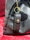 Black Lip Gloss Bag Charm