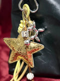 Golden Star Bag Charm