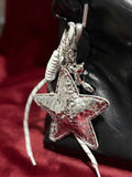 Silver Star Bag Charm