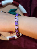 Purple Enamel Bangle