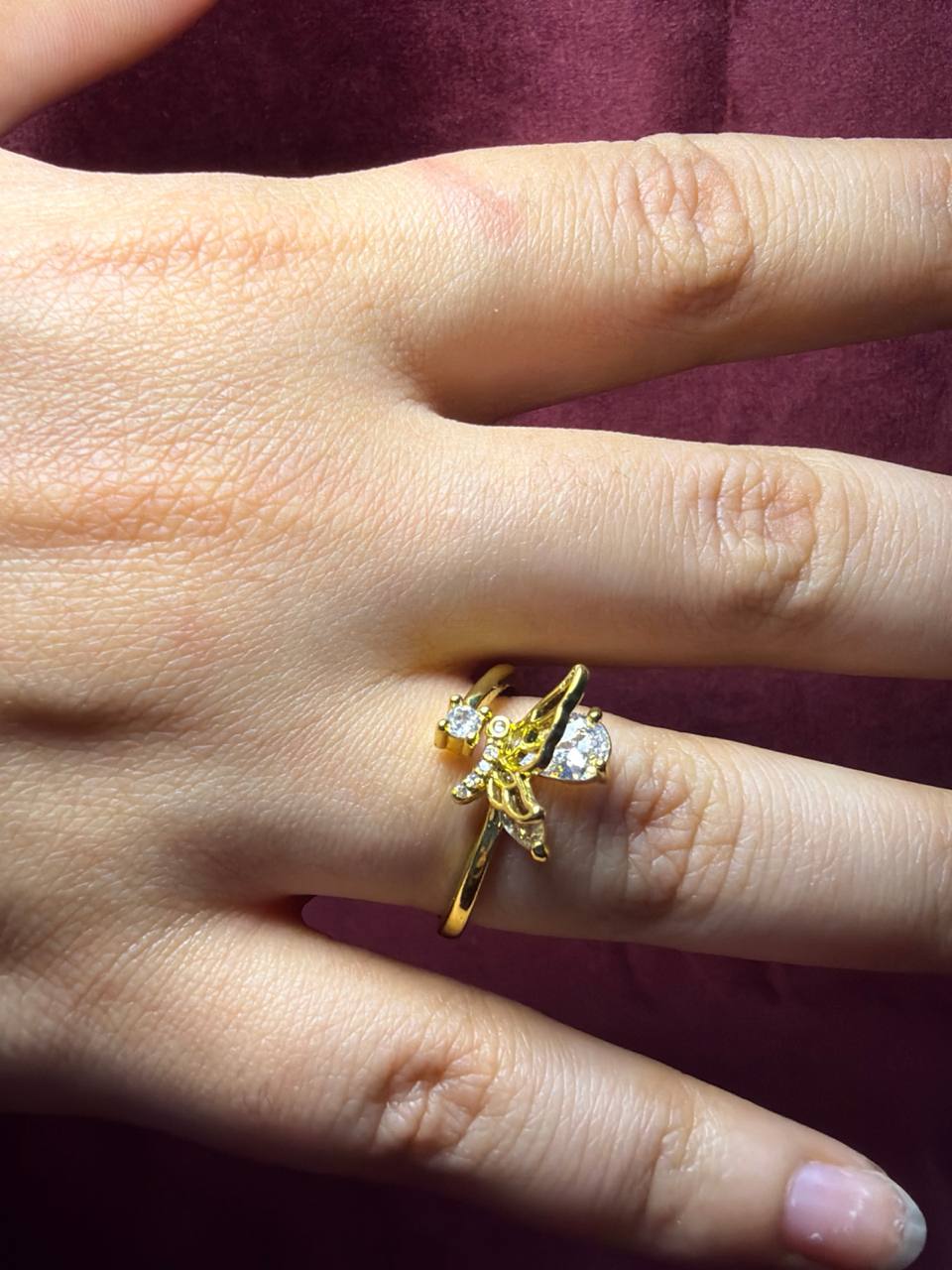 Bird Ziricon Ring