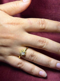 Flower Ziricon Ring