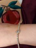 Drop Ziricon Tennis Bracelet