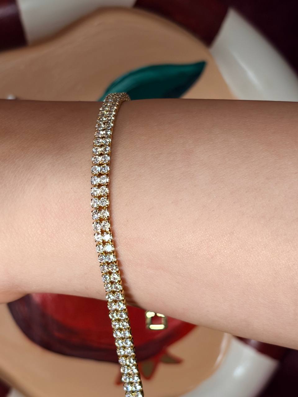 Double Tennis Bracelet