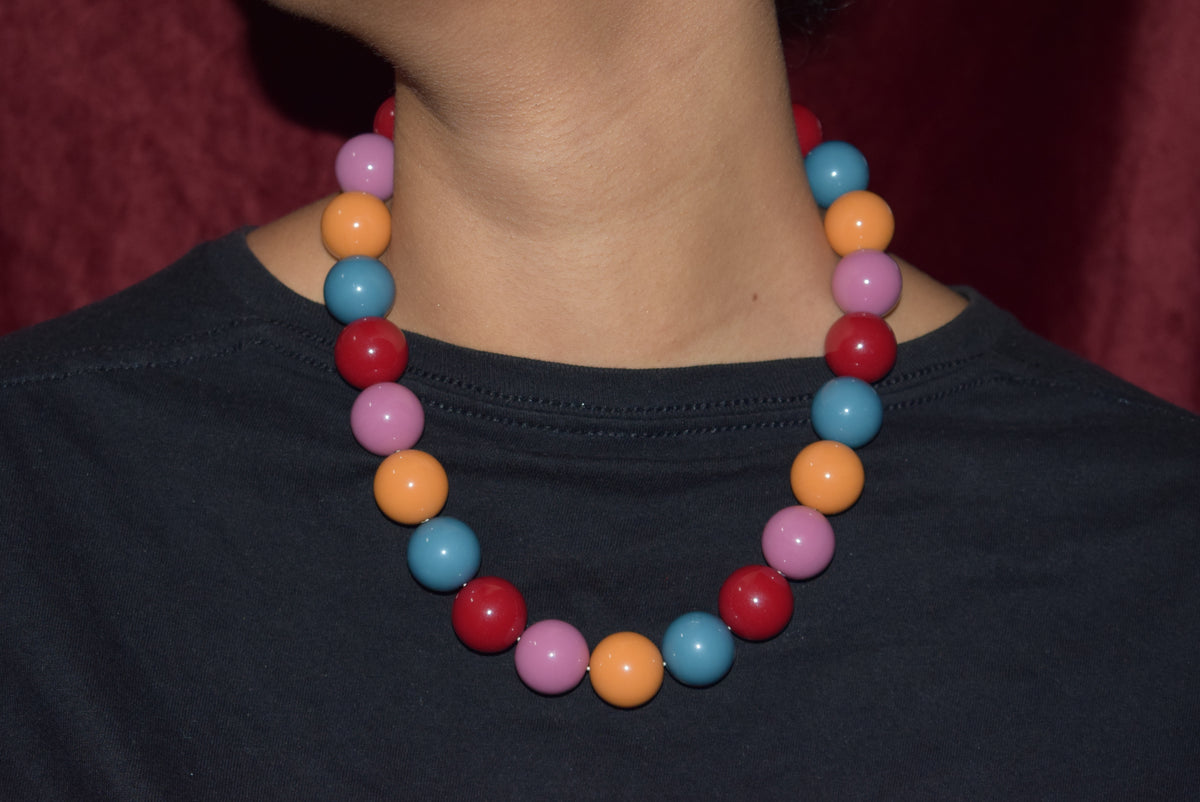 Rainbow Chunky Necklace