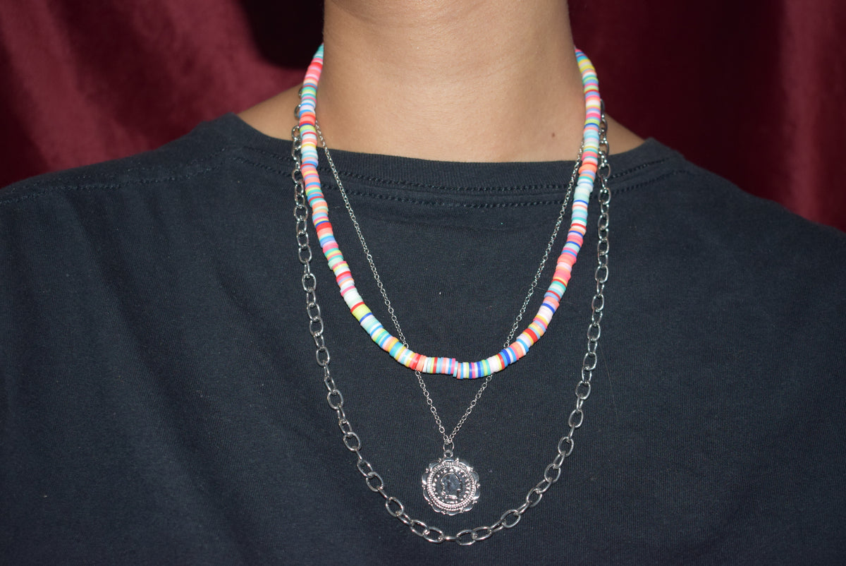 Layered Silver Necklace