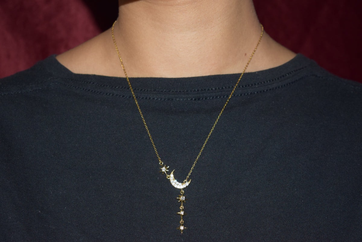 Moon Drop Necklace