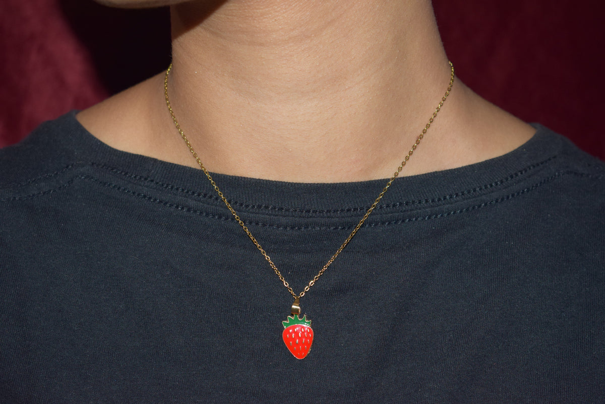 Strawberry Necklace