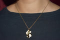 White & Gold Necklace
