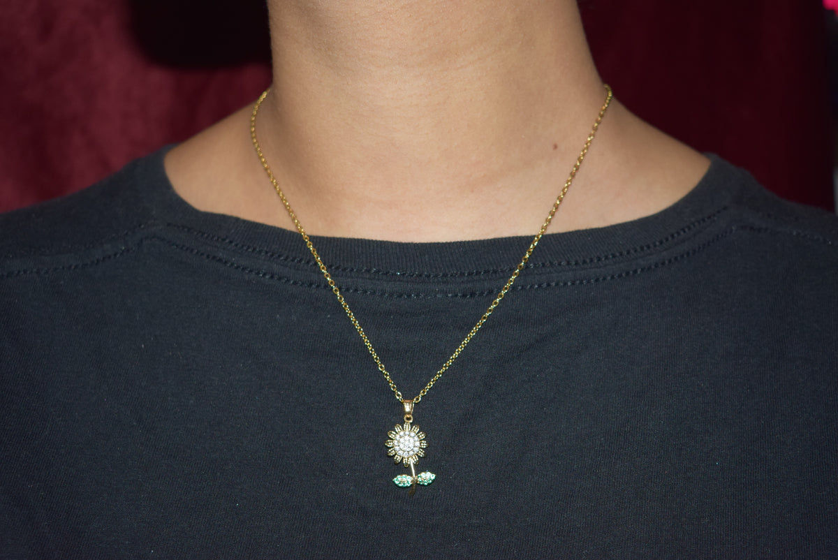 Sunflower Necklace
