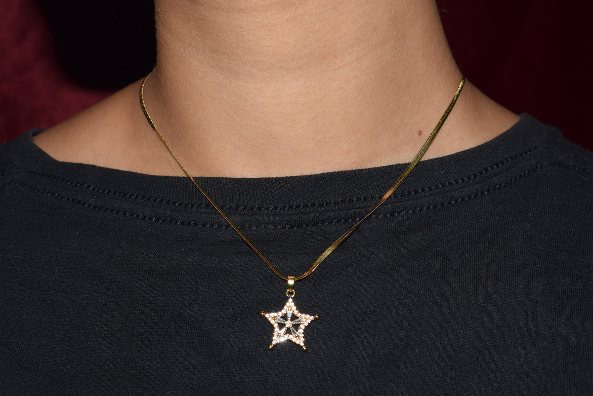 Ziricon Star Necklace
