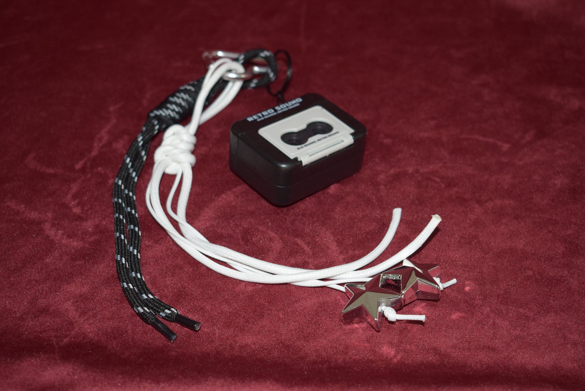 Black Recorder Charm (Actual Recorder)