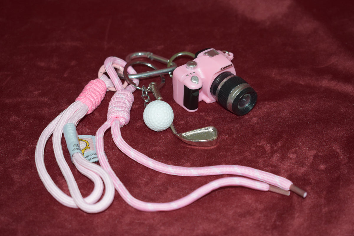 Pink Camera Charm