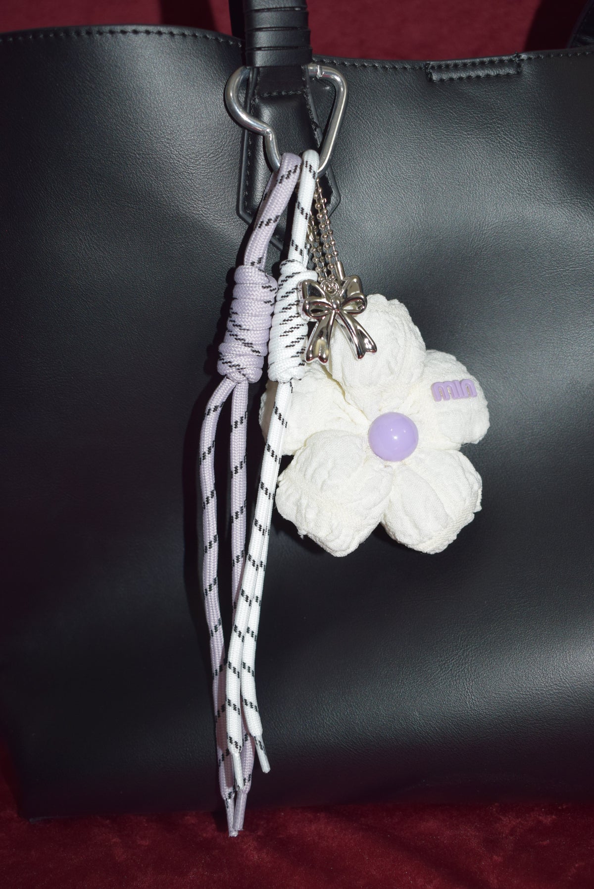 Flower Bag Charm