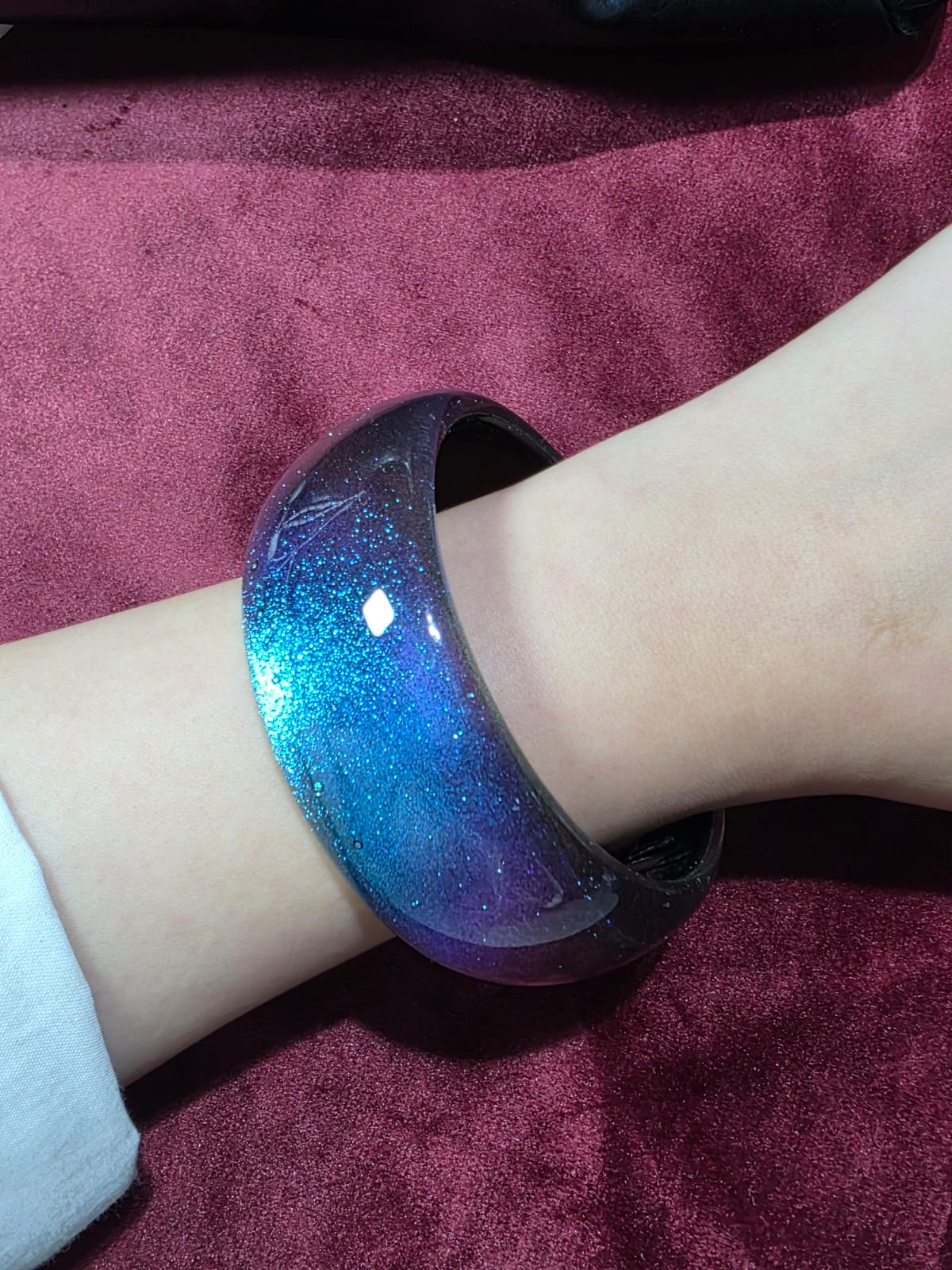 Dark Chromatic Single Bangle