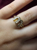 M Letter Ring