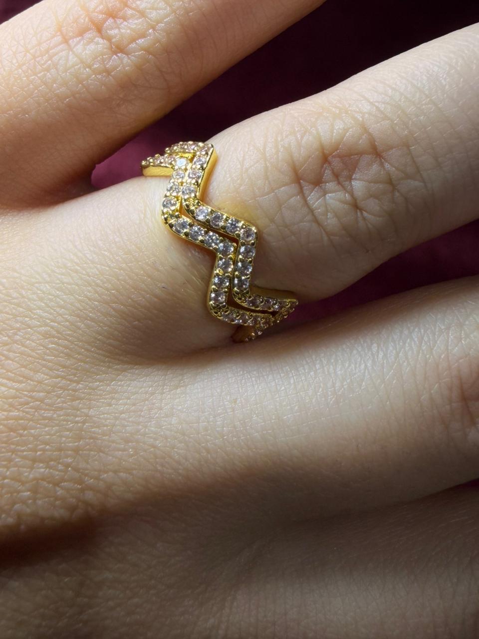 Zigzag Ring