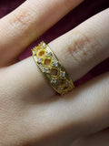 Glittery Ring
