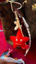 Smiley Star Bag Charm