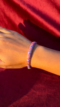 Purple & Pink rectangle bangle