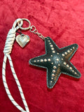 Black Star Bag Charm