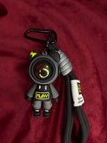 Black Astronaut Keychain