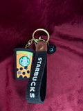 Boba Starbucks Keychain