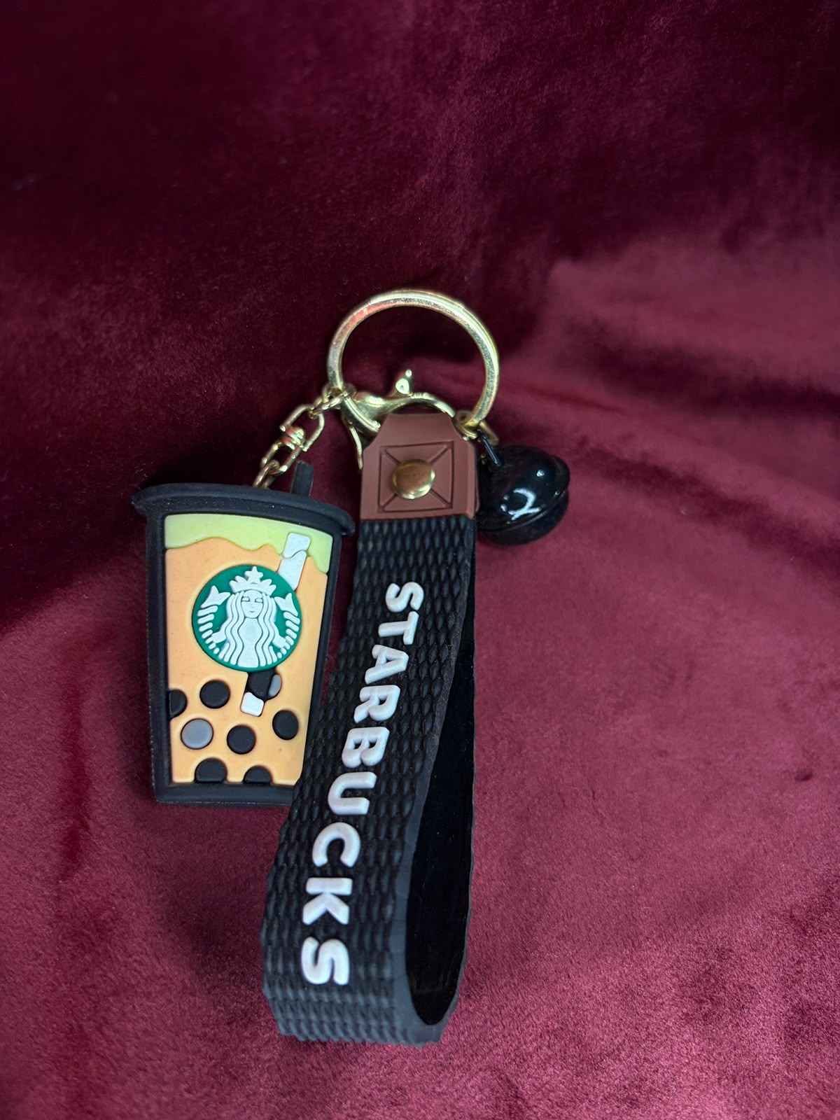 Boba Starbucks Keychain
