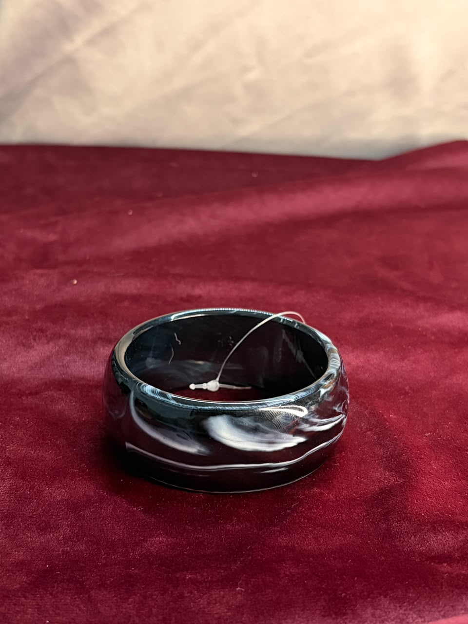 Single Black Bangle