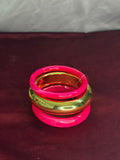 Hot Pink Bangle Set