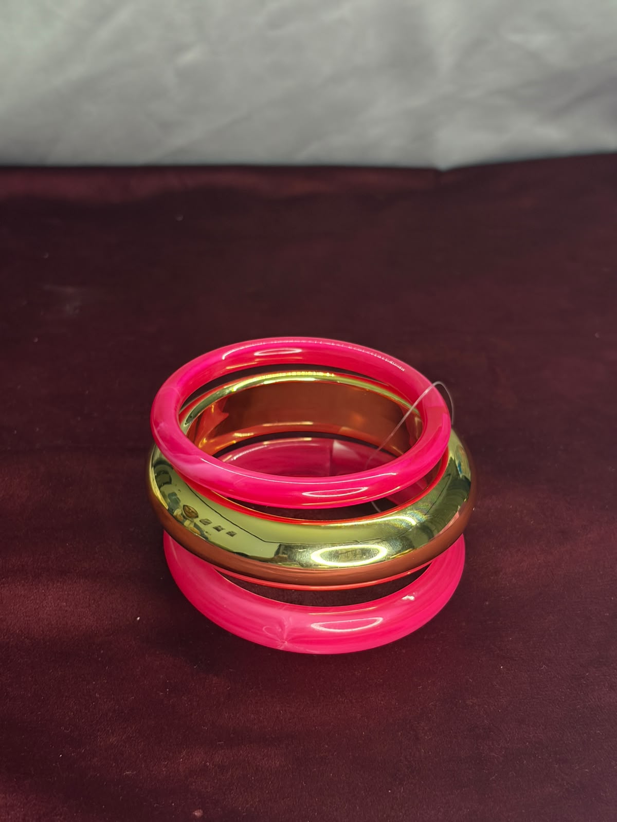 Hot Pink Bangle Set