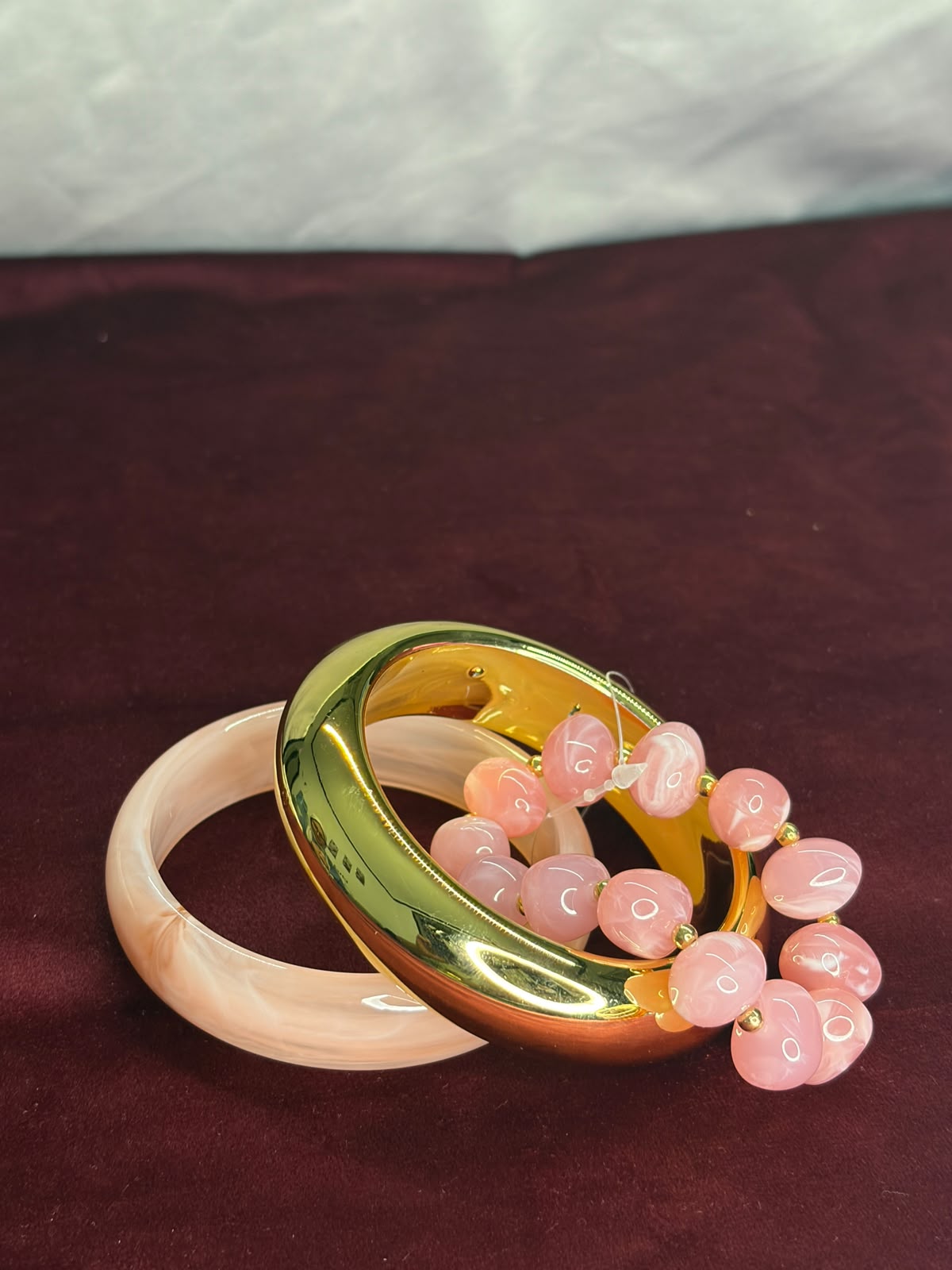 Pink Bangle Set