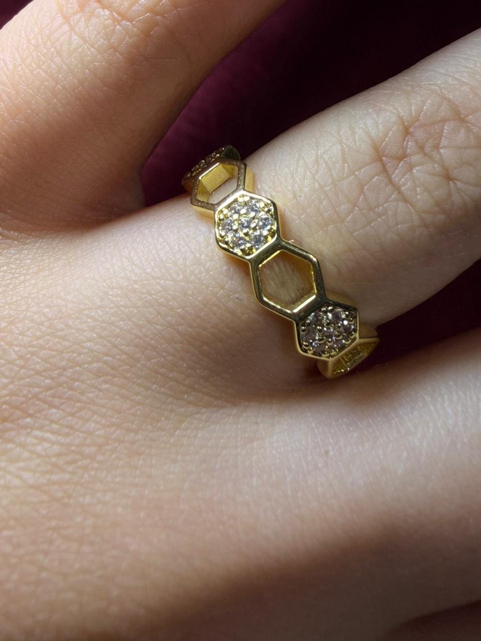 Simple Strass RIng
