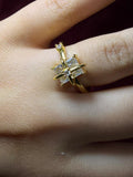 Ziricon Square Ring