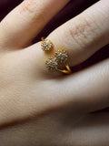 Three Flowers Ring