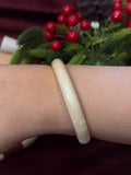 Creme Enamel Bangle
